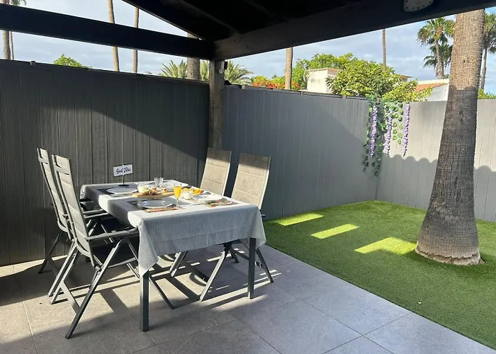 Bungalow 2 Dormitorios Gran Patio Y Con Bicis Tatil Evi Maspalomas (Gran Canaria)